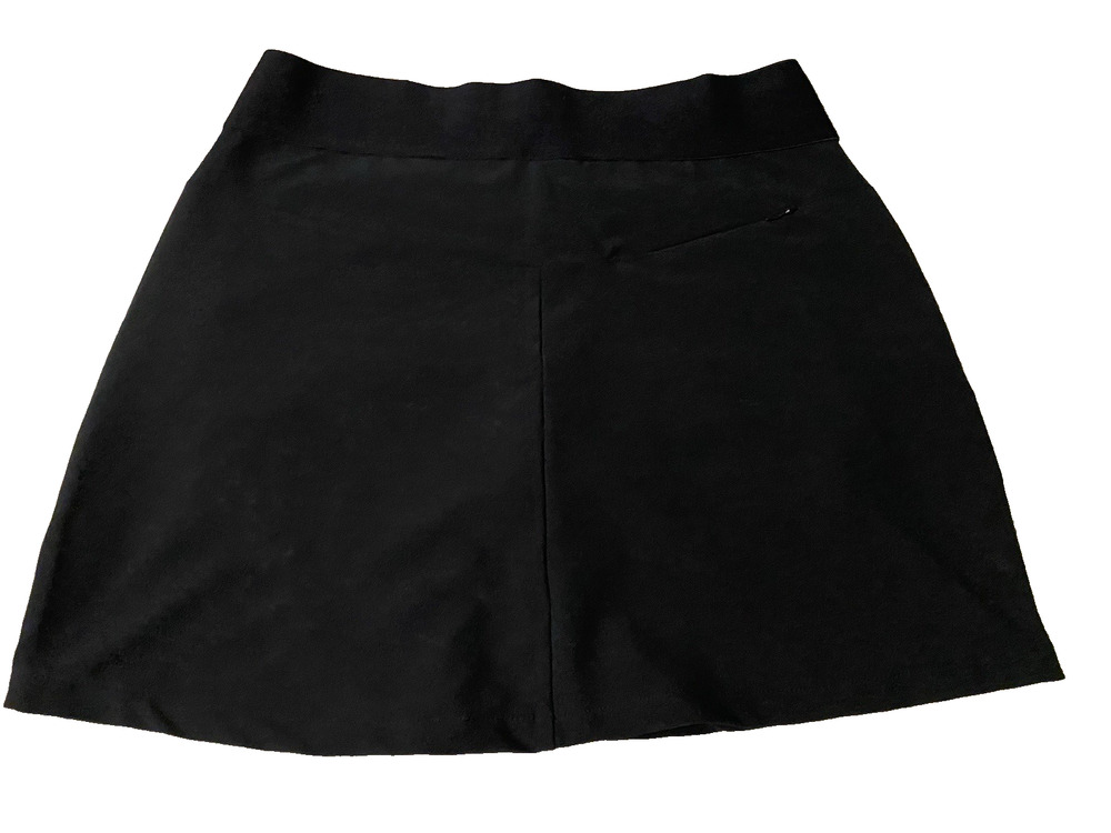 Greg Norman Womens Athletic Skort Siz Medium Black Golf Tennis Beach Athleisure